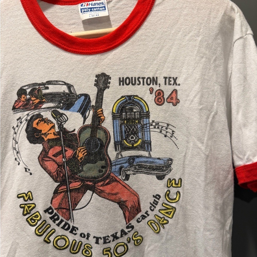 Vintage Pride of Texas car club Fabulous 50's Dance t-shirt